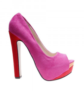 Pantofi de dama fuchsia Helen