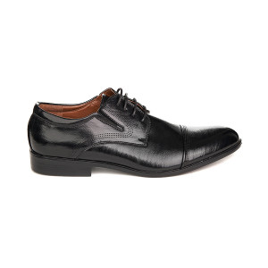 Pantofi office cu talpa sport Dinu negru