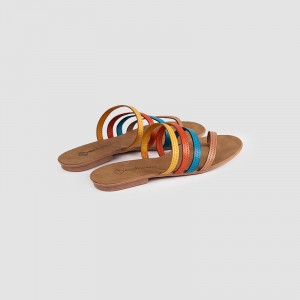 Papuci dama, IDALIA, Camel