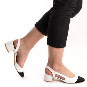 Sandale cu toc mic elegante Martina