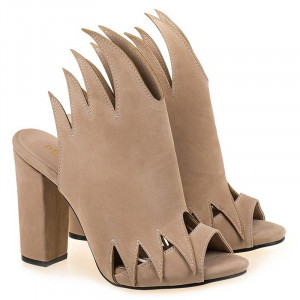 Sandale trendy cu toc Natalia
