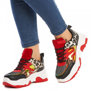 Sneakers dama Sabrina rosu