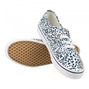 Tenisi casual Antonia cu animal print blk