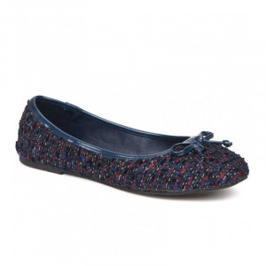 Balerini dama, casual, Navy