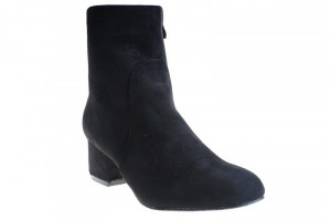 Botine cu toc office Amalia blk