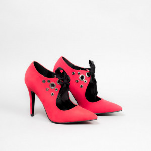 Botine dama ROSA, Rosu