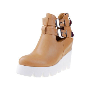 Botine de vara salma camel