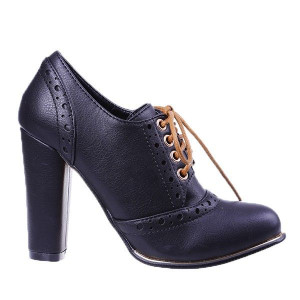 Botine siret Misty negre
