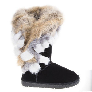 Cizme casual imblanite Priscilla