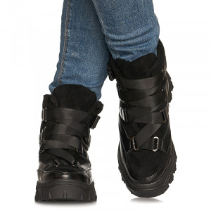 Ghete casual Sophia negru