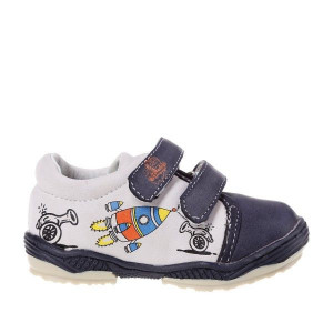 Pantofi copii Rocket blue/beige marimi 21-26