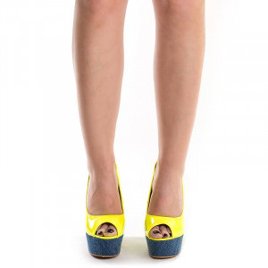 Pantofi cu platforma chic Adona