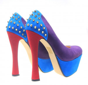 Pantofi dama mov Spider