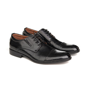Pantofi office cu talpa sport Dinu negru