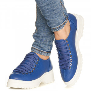 Pantofi sport cu talpa usoara din spuma Maria albastru