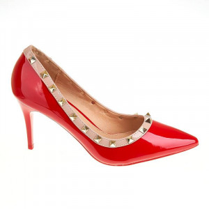 Pantofi stiletto cu toc mediu Carla