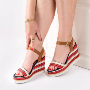 Sandale cu platforma chic Amalia