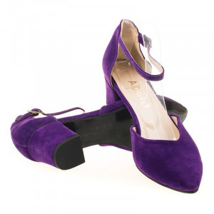 Sandale elegante din velur Lora