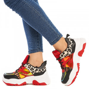 Sneakers dama Sabrina rosu