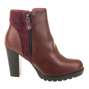 Botine cu toc Amalia