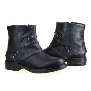 Ghete casual la moda Gloria blk