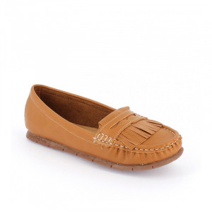 Mocasini Dama, RAY, Tan