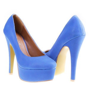 Pantofi Annaliz blue