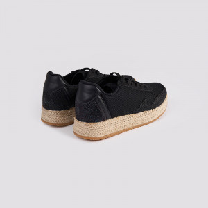 Pantofi sport dama, SHINY, Negru