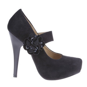 Pantofi Trudy negri