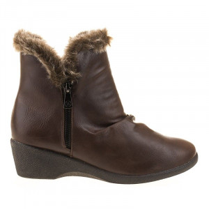 Botine cu platfroma imblanite Cecilia