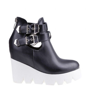 Botine de vara salma black