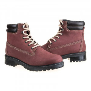 Ghete din piele naturala italia Salma rosa