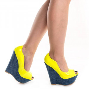 Pantofi cu platforma chic Adona