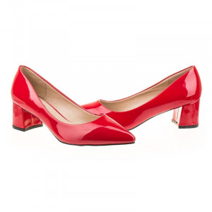 Pantofi office chic Antonia rosu