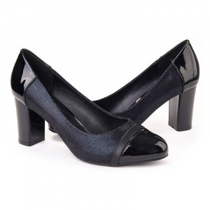 Pantofi office chic cu toc gros Lia