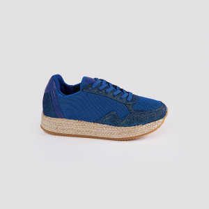 Pantofi sport dama, SHINY, Marino