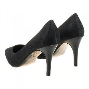 Pantofi stiletto eleganti cu toc mediu Marta blk