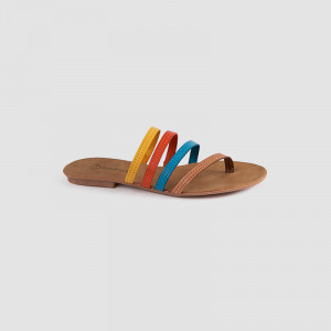 Papuci dama, IDALIA, Camel