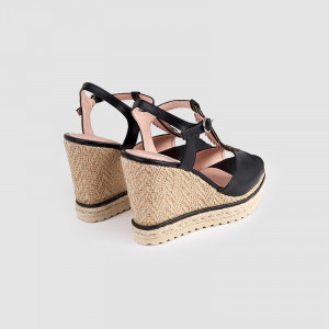 Sandale dama, ALVIRA, Negru