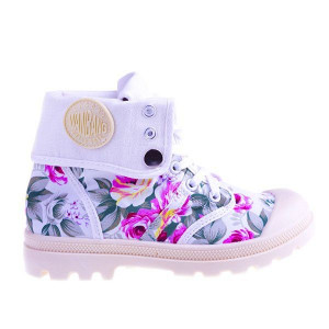 Sneakers Flower Power yellow