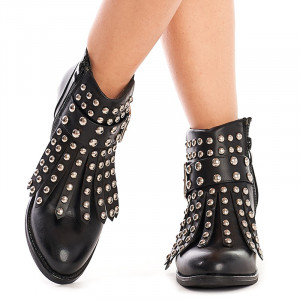 Botine cu toc trendy Yasmina