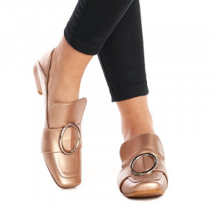 Mocasini Auriu Trendy Salma