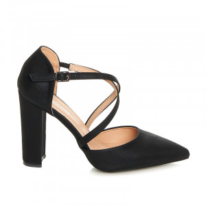 Pantofi cu toc mediu Sabrine negru