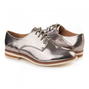 Pantofi sport chic Salma platino