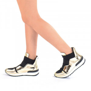 Pantofi sport la moda gold Marta