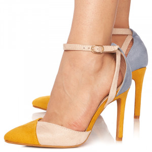 Pantofi stiletto cu toc inalt Guidita