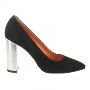 Pantofi stiletto din piele naturala Amalia