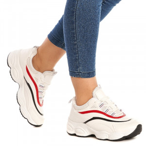 Sneakers dama Bonnie rosu