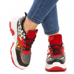 Sneakers dama Sabrina rosu