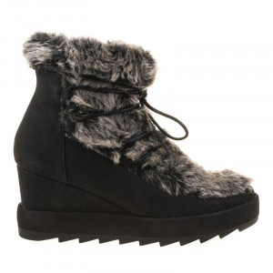Botine cu platfroma imblanite Thea